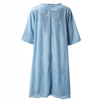 Herbstliches Stilvolles Geblümtes A-Linien Kleid mit Weste für Damen – Miray