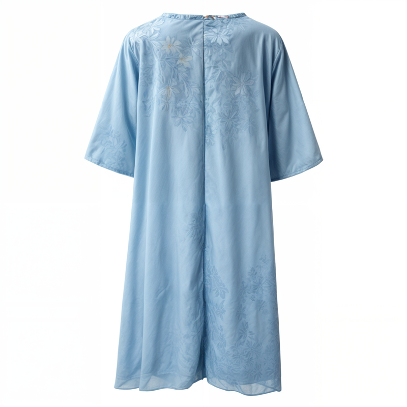 Herbstliches Kleid mit Blumenmuster – Eliana