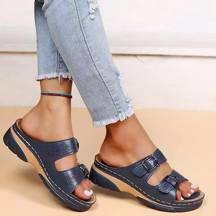 Orthopädische Damen Komfortsandalen mit Gelsohle- Sofia
