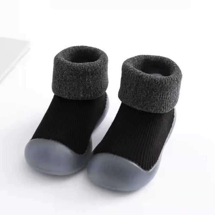 Herbstliche rutschfeste Kleinkind-Socken mit Gummisohle – 1 kaufen, 1 gratis Aktion
