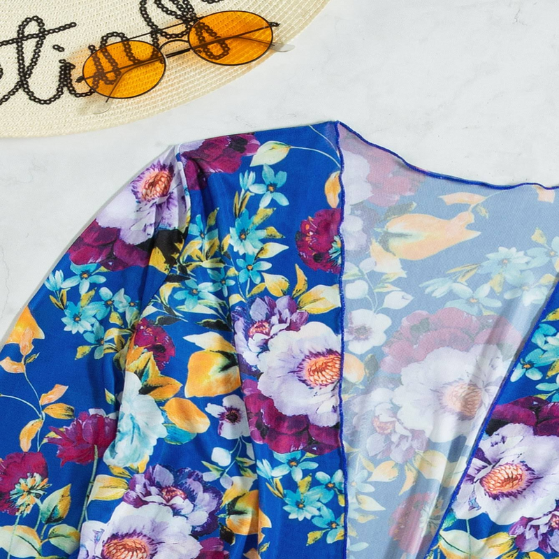 3-teiliges Blaues Bikini-Set mit schmeichelhafter Passform – Marisse