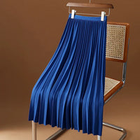 Plissierter A-Linien-Rock – Aurelia Herbstzauber