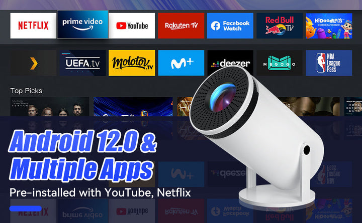 Tragbarer Smart Beamer – VisionCast 130X