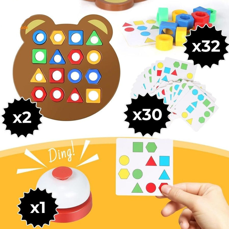 Formen- und Farbenpuzzle für Kinder - ShapeMatch
