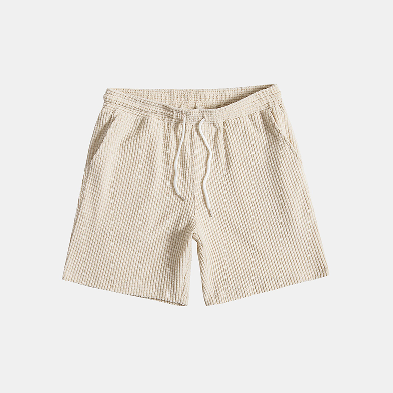 Sommerliche Herren-Loungeset mit Wabenstruktur – Lenn