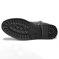 Herren Chelsea Boots klassisch aus Kunstleder mit Elastikeinsatz – Neron