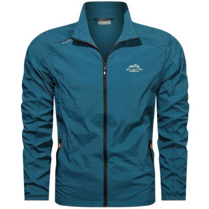 Winddichte Herbstjacke für Herren mit Reißverschluss – Stormer