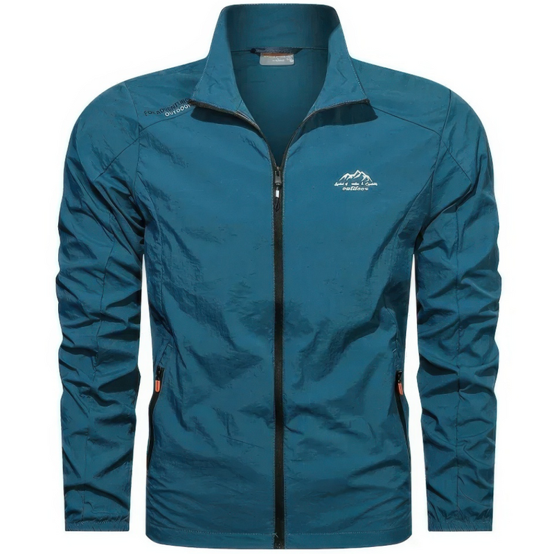 Winddichte Herbstjacke für Herren mit Reißverschluss – Stormer