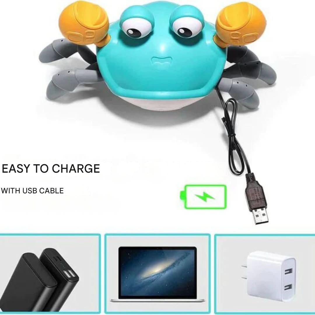 Interaktives Krabbelspielzeug mit Bewegung & Musik - KrabbelKrabbe