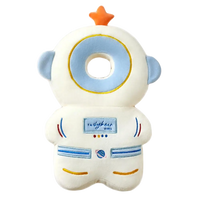 Plüschkissen Baby, Astronaut-Design, Weiß-Blau, Kopfstütze, Neugeborene, ergonomisch