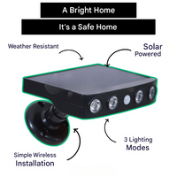 Solar-Außenleuchte mit Bewegungssensor – Lumina