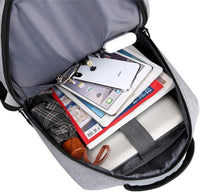 Schlanker Wasserdichter Laptop-Rucksack mit USB-Anschluss