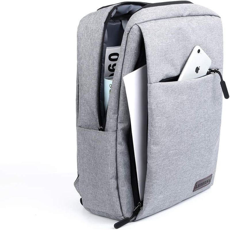 Schlanker Wasserdichter Laptop-Rucksack mit USB-Anschluss