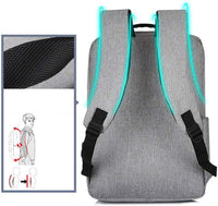 Schlanker Wasserdichter Laptop-Rucksack mit USB-Anschluss