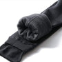 Schwarze Thermo-Leggings mit Fleece-Futter, warm, bequem, ideal für kalte Wintertage.