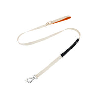 Leichte wasserdichte Hundeleine, beige, mit Anti-Zug-Funktion, multifunktional.