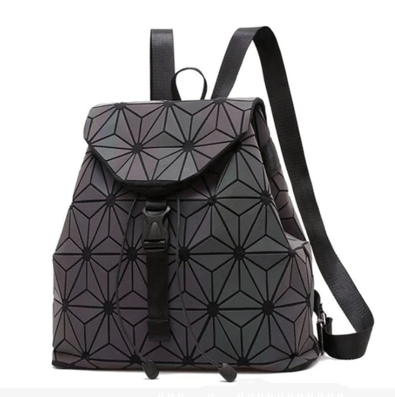 Reflektierender Farbwechsel-Geometrischer Rucksack für Damen