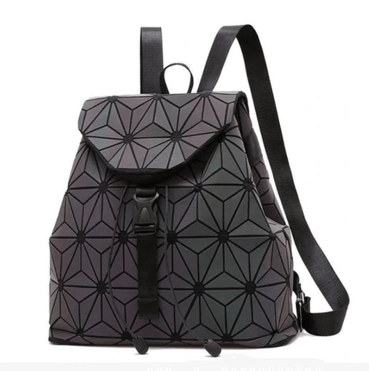Reflektierender Farbwechsel-Geometrischer Rucksack für Damen
