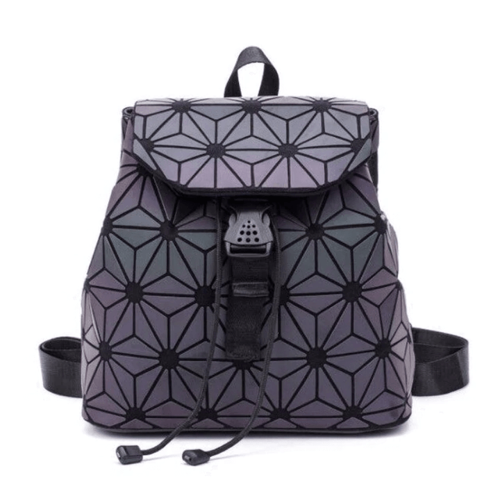 Reflektierender Farbwechsel-Geometrischer Rucksack für Damen