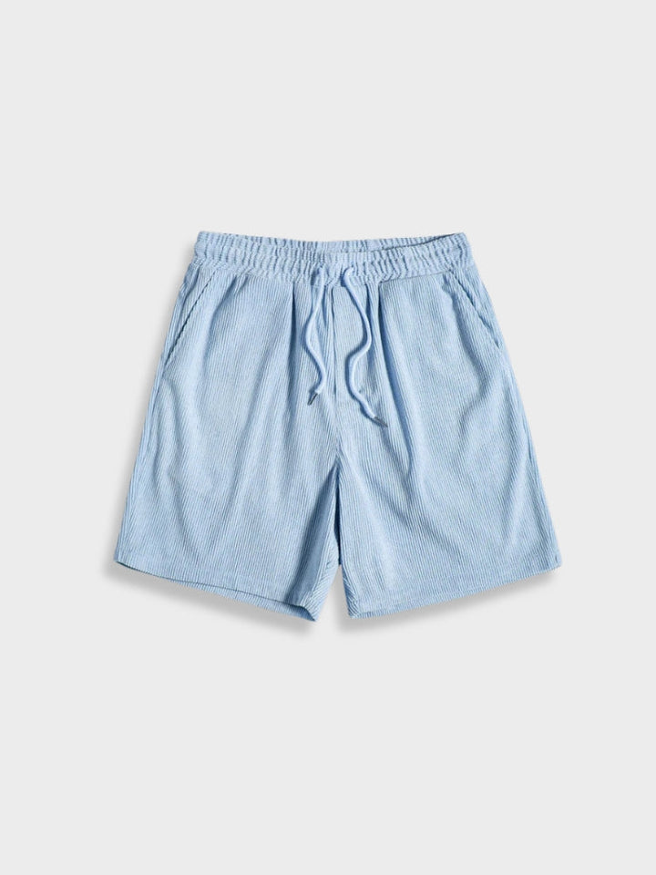 Herren Corduroy Shorts mit Knopfverschluss – Sven
