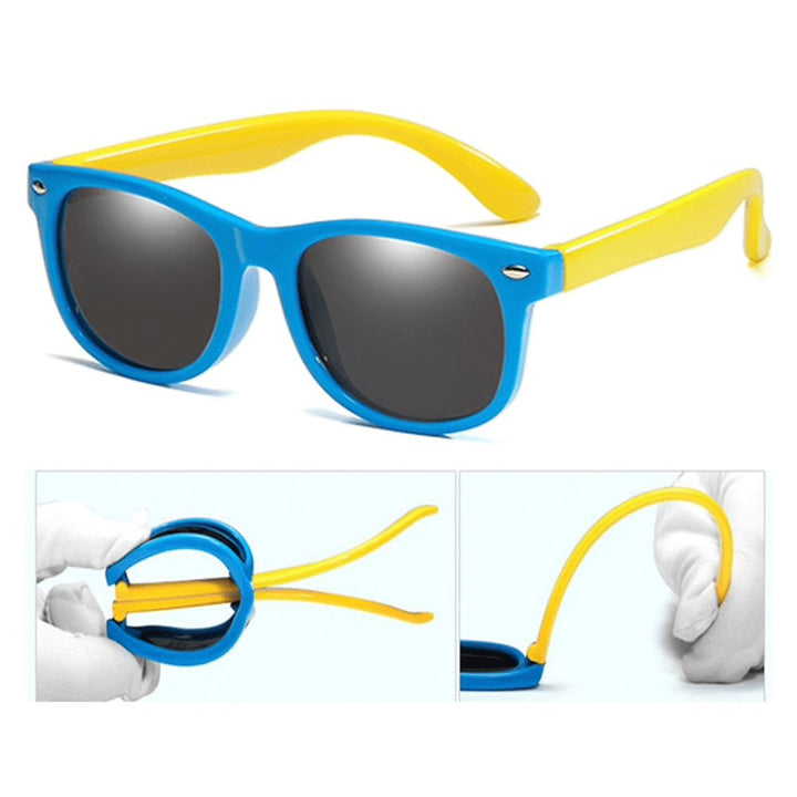 Kinder Sonnenbrille UV400 flexibel & bruchsicher – 1+1 Gratis – 3–8 Jahre