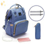 Stylische Wickelrucksack mit USB-Ladegerät – ParentPack
