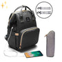 Stylische Wickelrucksack mit USB-Ladegerät – ParentPack