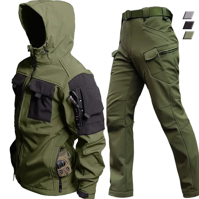 Wasserdichtes Outdoor-Set für Herren mit Jacke & Hose – Falk