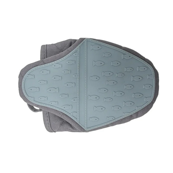 Silikonofenhandschuh in Fischform & Multifunktionales Küchenutensil - Finley