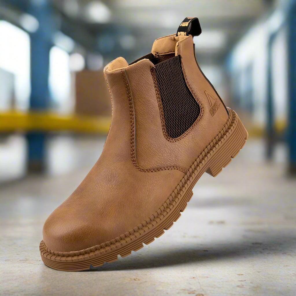 Herren Sicherheits-Arbeitsstiefel wasserdicht mit Stahlkappe – Torben