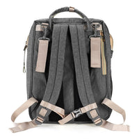 Convertible Baby Wickelrucksack mit Faltbarem Babybett – Wasserdichtes Multi-Taschen-Design