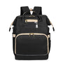 Convertible Baby Wickelrucksack mit Faltbarem Babybett – Wasserdichtes Multi-Taschen-Design
