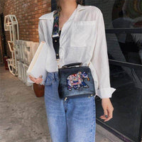 Gestickte Mandala-Umhängetasche – Leichtes, Vielseitig Verwendbares Boho-Design