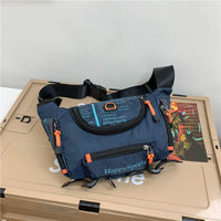 Wasserdichte Herren-Bauch- und Schultertasche – Multifunktionale Reise- und Outdoor-Tasche