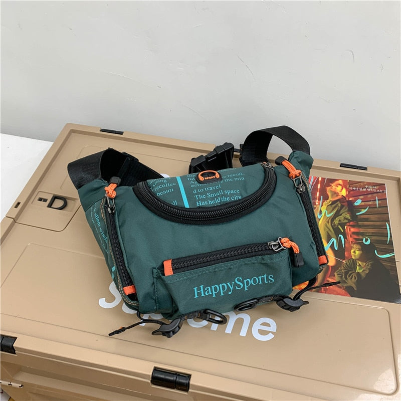 Wasserdichte Herren-Bauch- und Schultertasche – Multifunktionale Reise- und Outdoor-Tasche