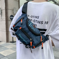 Wasserdichte Herren-Bauch- und Schultertasche – Multifunktionale Reise- und Outdoor-Tasche