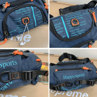 Wasserdichte Herren-Bauch- und Schultertasche – Multifunktionale Reise- und Outdoor-Tasche