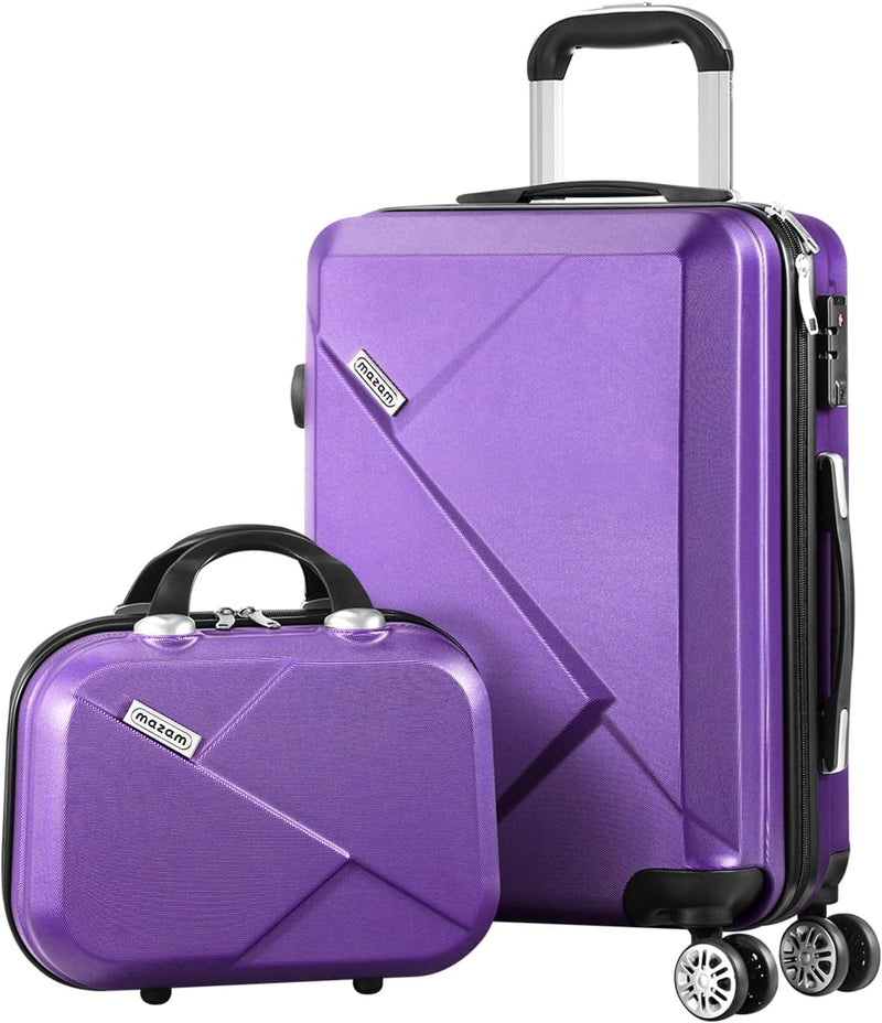 3-teiliges Hartschalen-Spinner-Kofferset mit TSA-Schloss und Organisiertem Innenraum