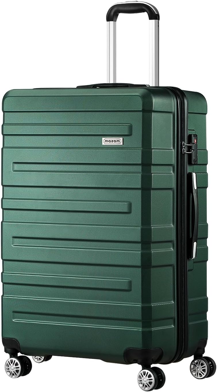 3-teiliges Hartschalen-Spinner-Kofferset mit TSA-Schloss und Organisiertem Innenraum