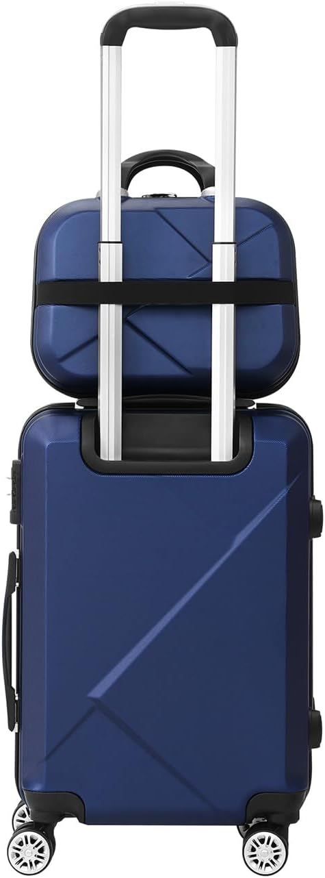 3-teiliges Hartschalen-Spinner-Kofferset mit TSA-Schloss und Organisiertem Innenraum