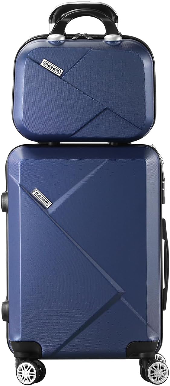 3-teiliges Hartschalen-Spinner-Kofferset mit TSA-Schloss und Organisiertem Innenraum