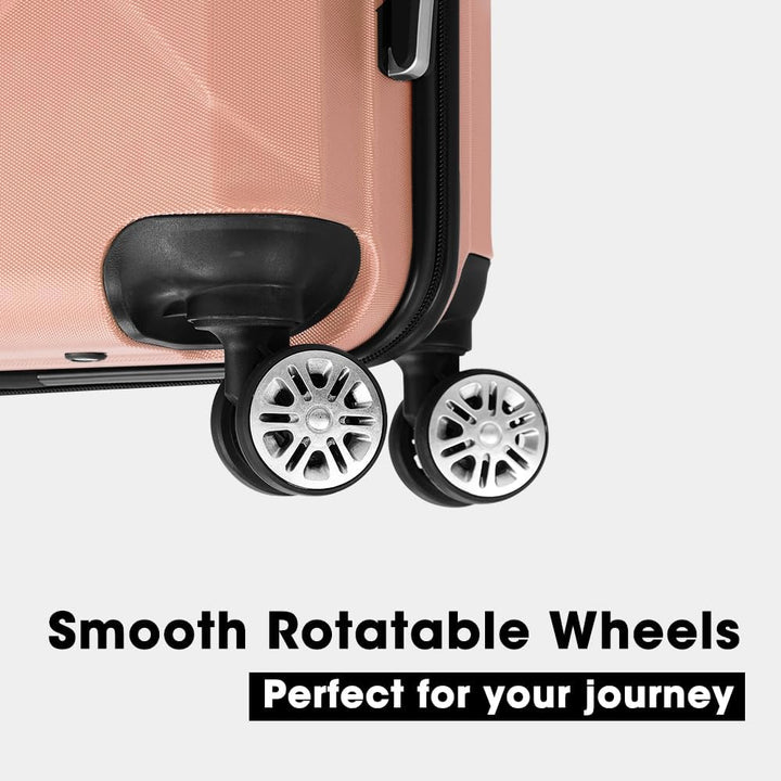 3-teiliges Hartschalen-Spinner-Kofferset mit TSA-Schloss und Organisiertem Innenraum