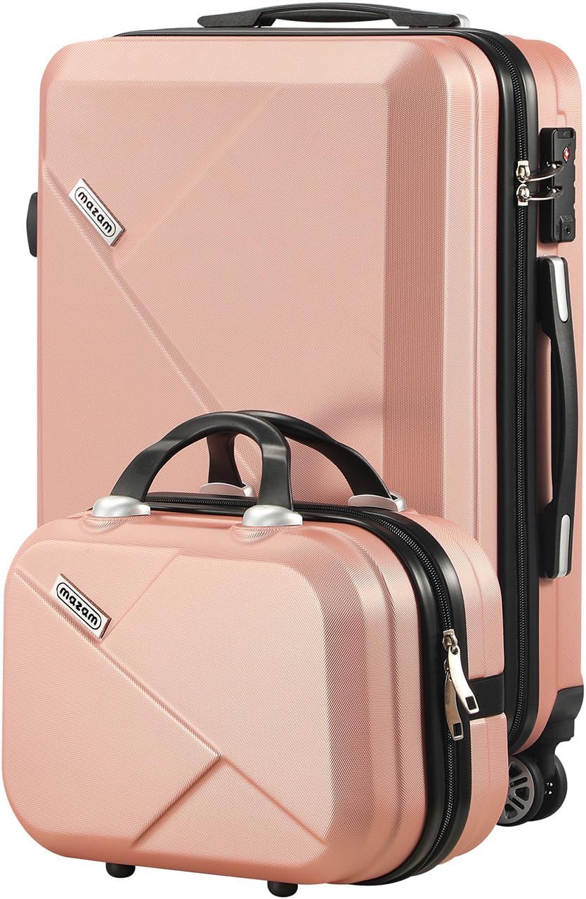 3-teiliges Hartschalen-Spinner-Kofferset mit TSA-Schloss und Organisiertem Innenraum