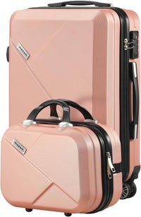 3-teiliges Hartschalen-Spinner-Kofferset mit TSA-Schloss und Organisiertem Innenraum