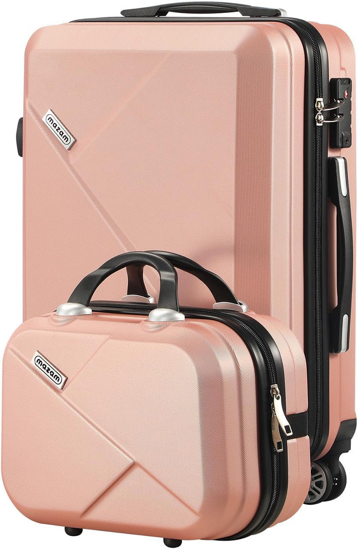 3-teiliges Hartschalen-Spinner-Kofferset mit TSA-Schloss und Organisiertem Innenraum