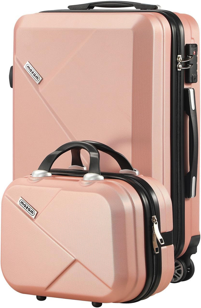 3-teiliges Hartschalen-Spinner-Kofferset mit TSA-Schloss und Organisiertem Innenraum