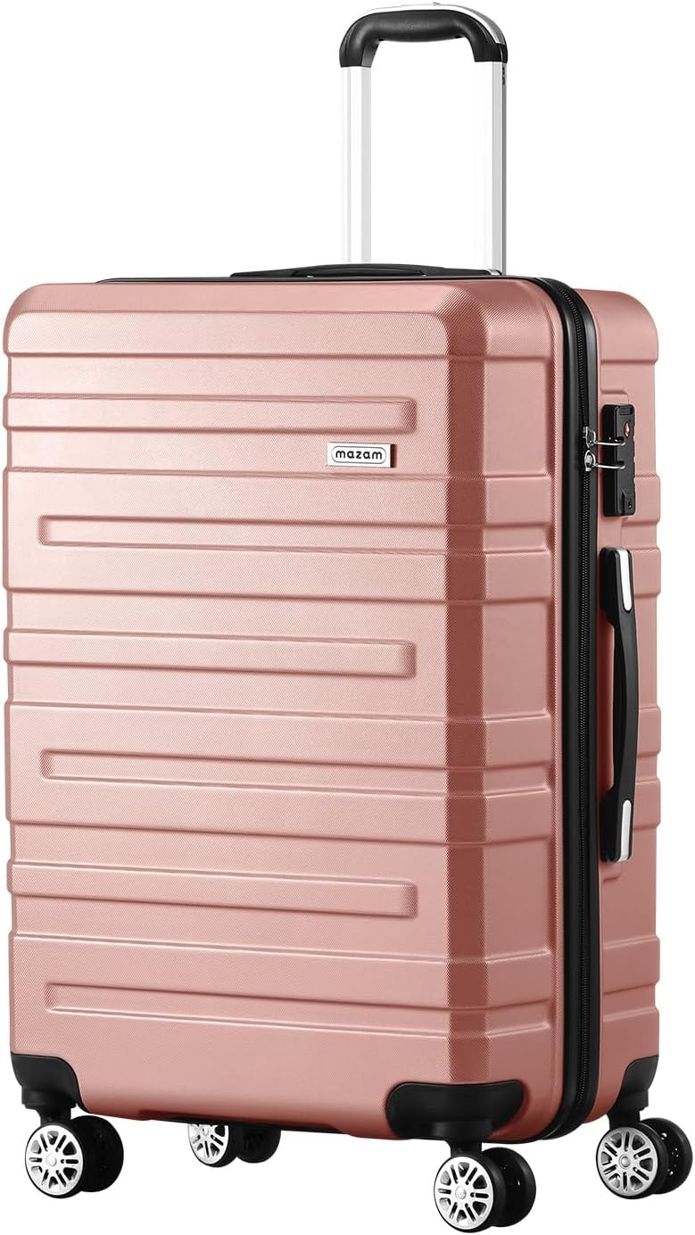 3-teiliges Hartschalen-Spinner-Kofferset mit TSA-Schloss und Organisiertem Innenraum