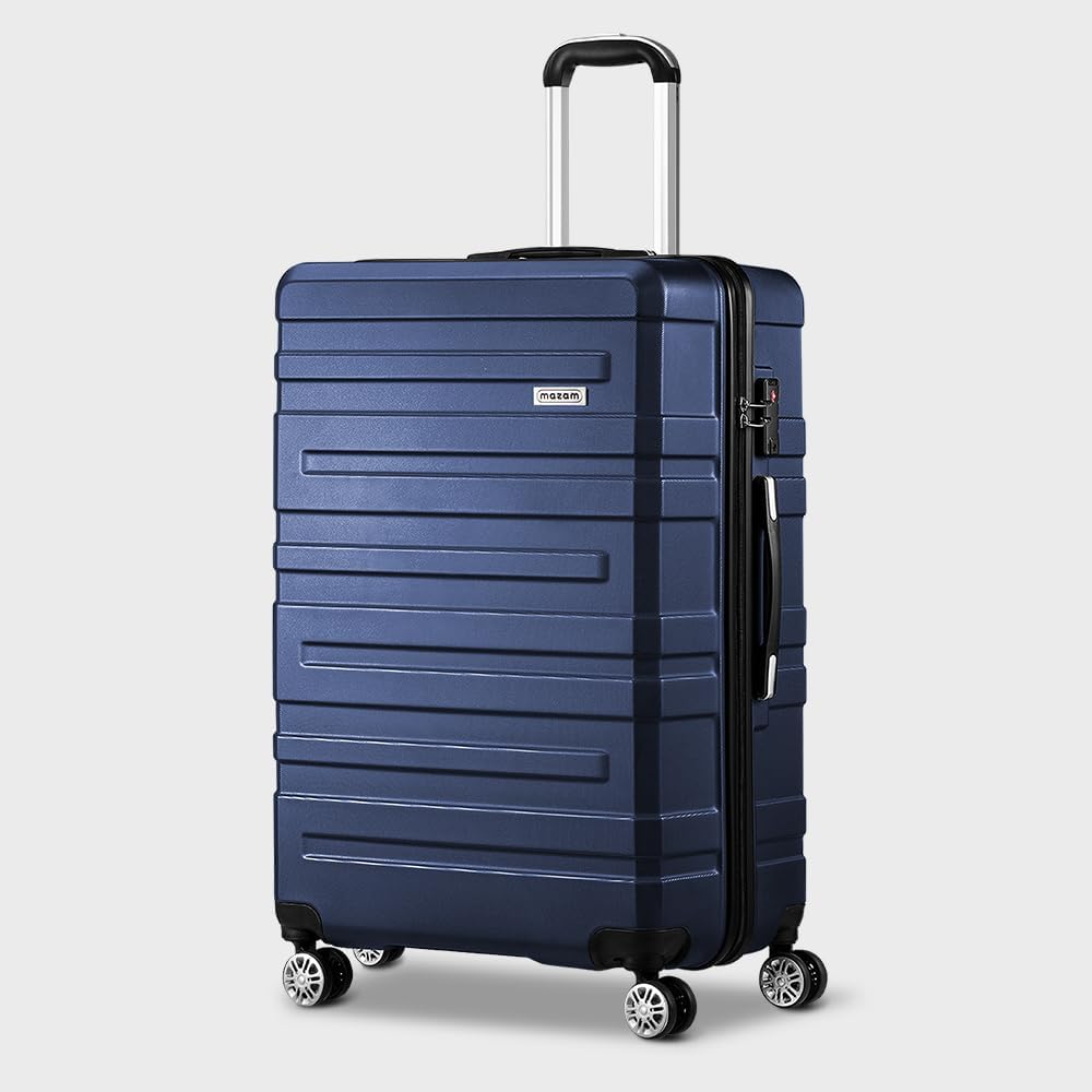 3-teiliges Hartschalen-Spinner-Kofferset mit TSA-Schloss und Organisiertem Innenraum