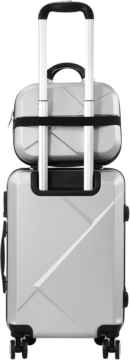 3-teiliges Hartschalen-Spinner-Kofferset mit TSA-Schloss und Organisiertem Innenraum