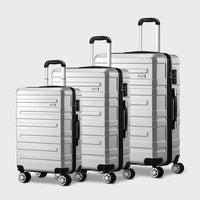 3-teiliges Hartschalen-Spinner-Kofferset mit TSA-Schloss und Organisiertem Innenraum